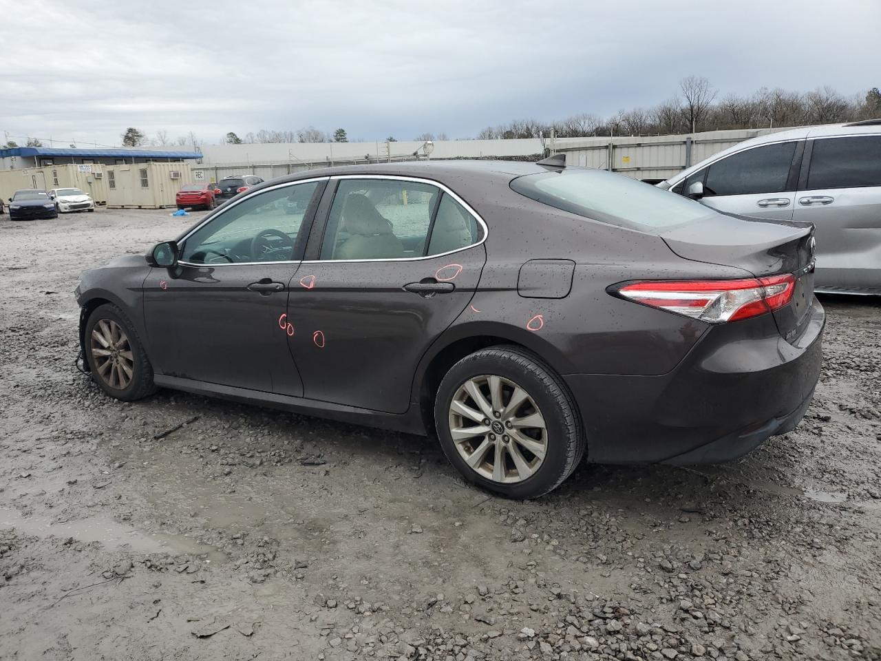 2020 Toyota Camry VIN 4T1C11AK2LU880109 Copart auction photo, front end damage thumbnail 2