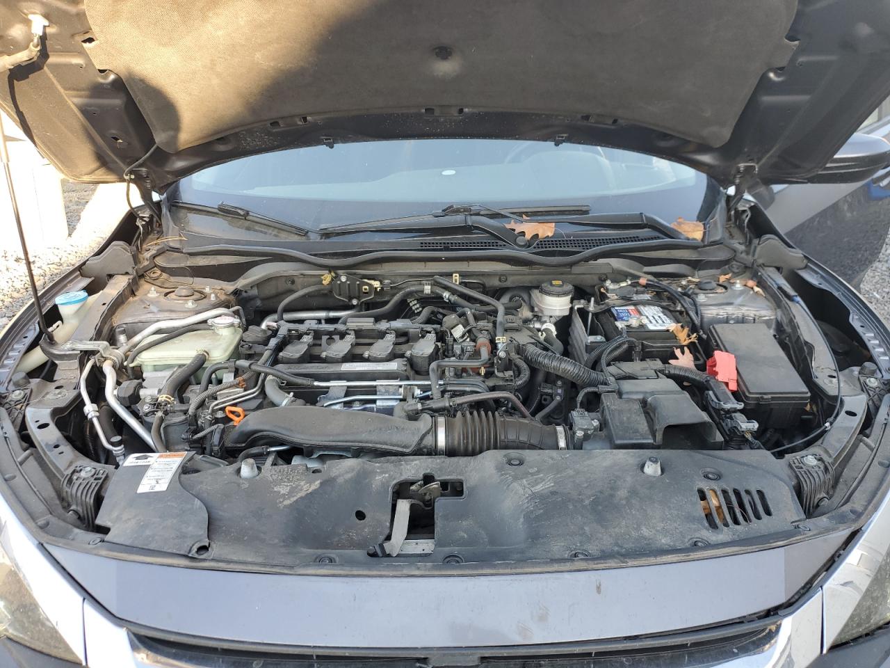 2018 Honda Civic VIN JHMFC1F42JX030951 Copart auction photo, rear end / front end damage thumbnail 11