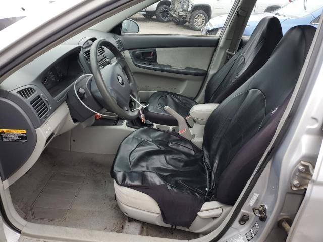 2004 KIA Spectra VIN KNAFE121745022106 Copart auction photo, front end / side damage thumbnail 7