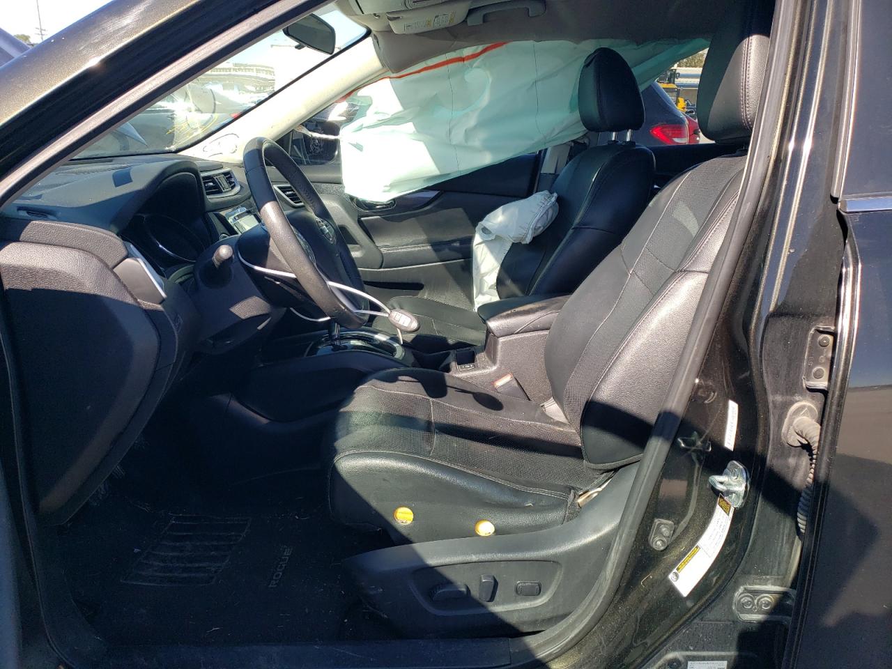 2016 Nissan Rogue VIN 5N1AT2MT1GC731262 Copart auction photo, side / front end damage thumbnail 7