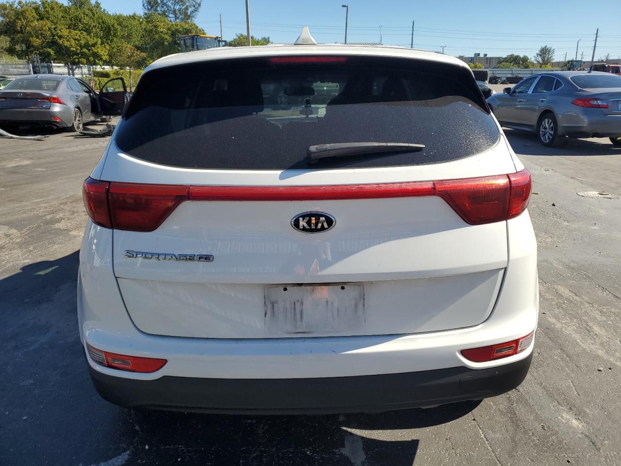 2019 KIA Sportage VIN KNDPM3ACXK7578503 Copart auction photo, front end damage thumbnail 6