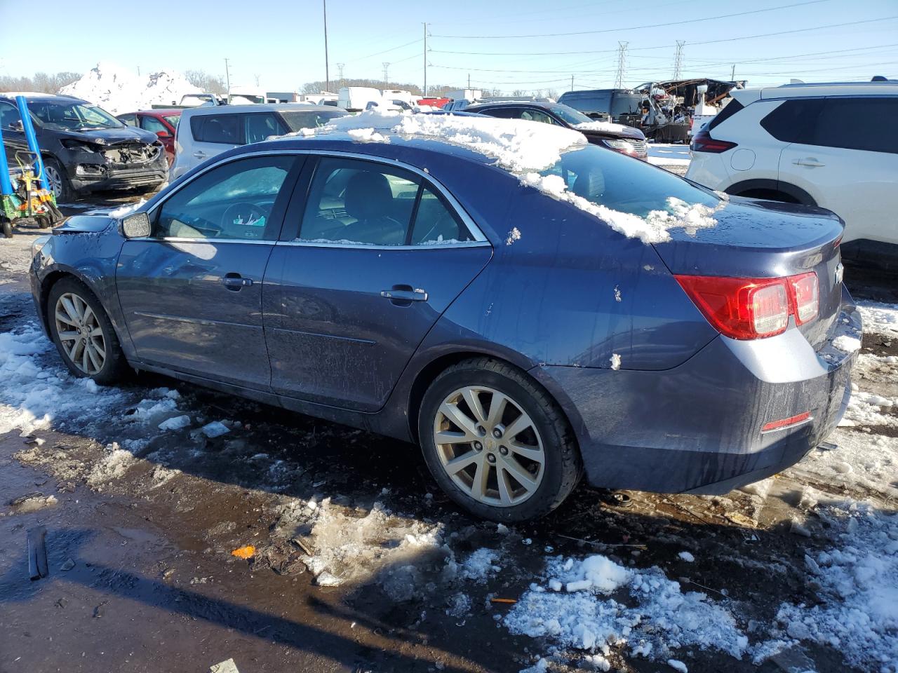 2014 Chevrolet Malibu VIN 1G11E5SL0EF188316 Copart auction photo, rear end / front end damage thumbnail 2