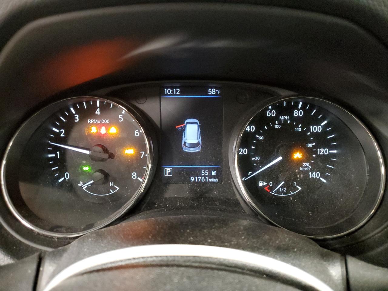 2018 Nissan Rogue VIN KNMAT2MV3JP560794 Copart auction photo, front end damage thumbnail 9