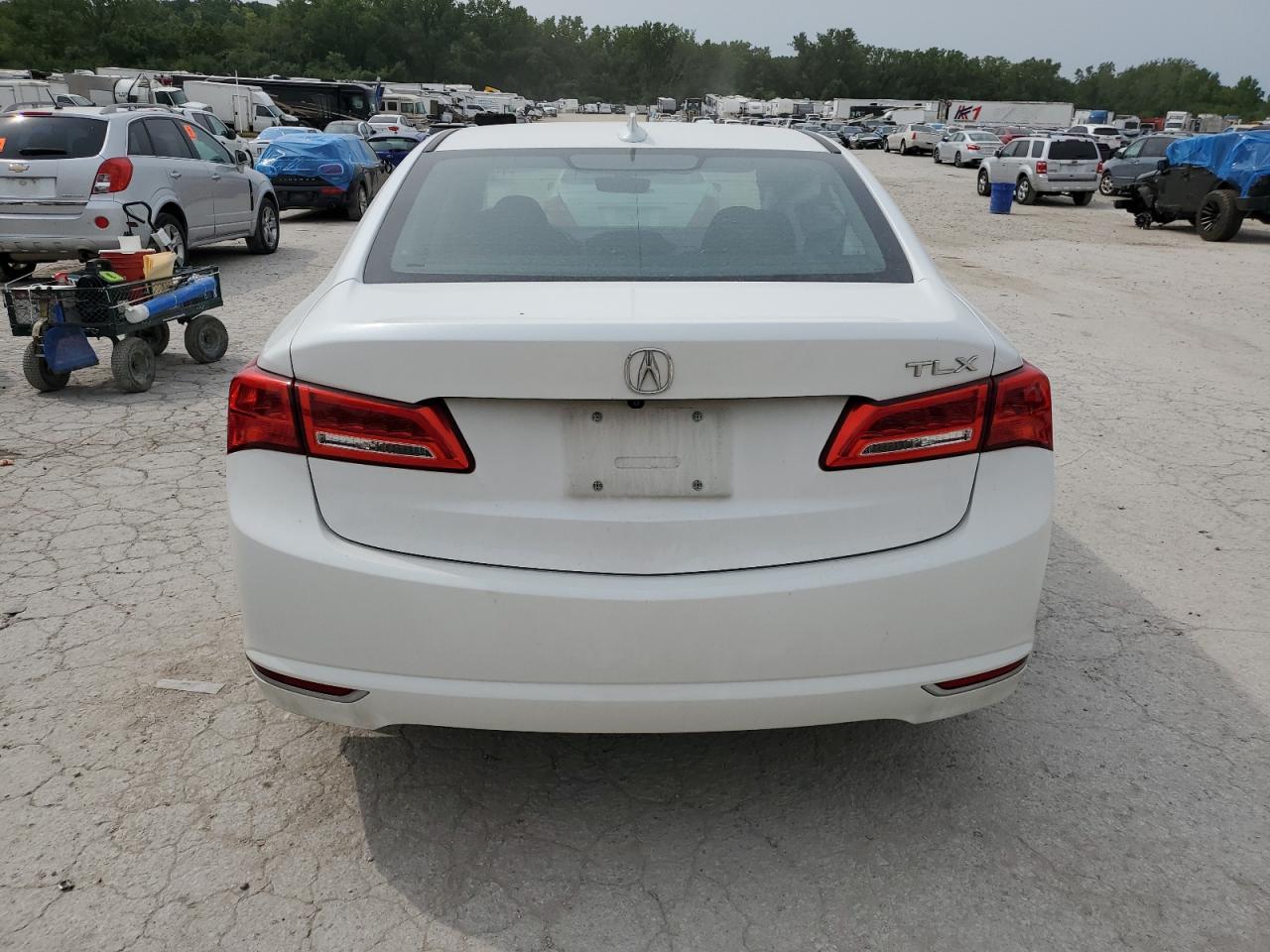 2019 Acura TLX VIN 19UUB1F37KA008744 Copart auction photo, all over / undercarriage damage thumbnail 6