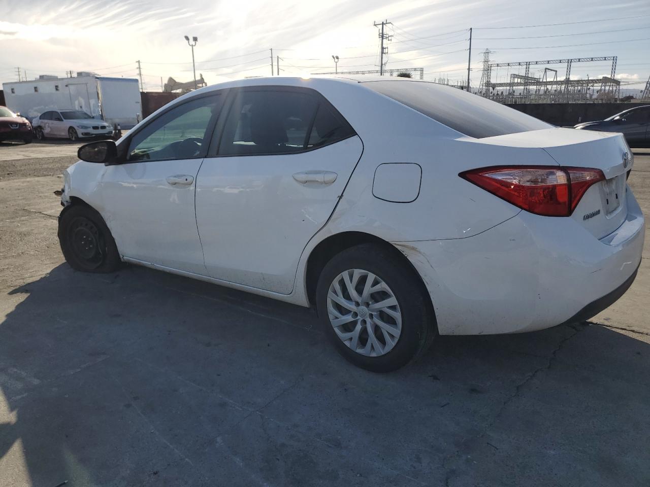 2017 Toyota Corolla VIN 5YFBURHE0HP676774 Copart auction photo, front end damage thumbnail 2