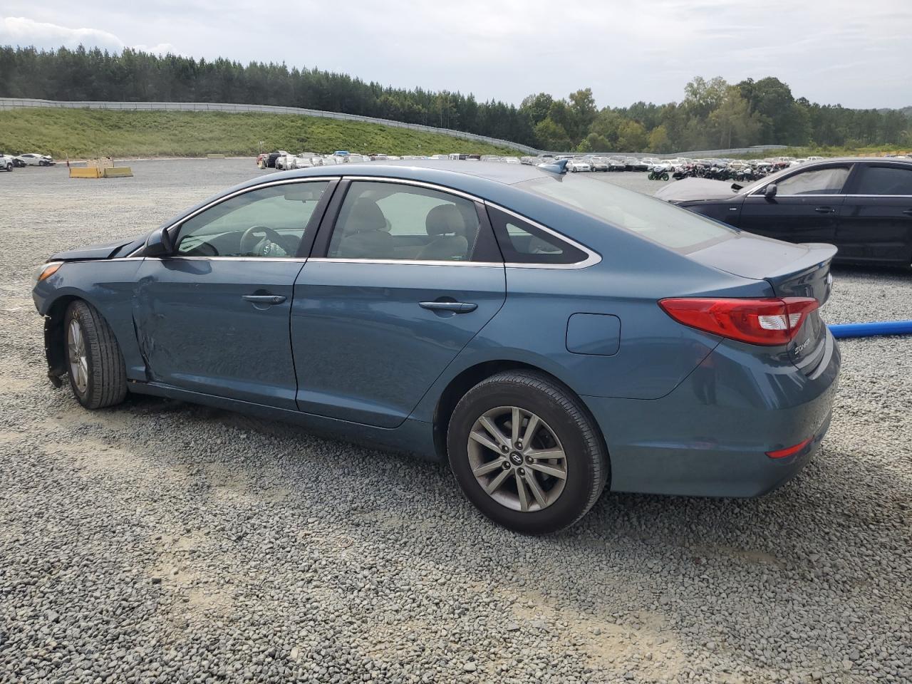 2017 Hyundai Sonata VIN 5NPE24AF0HH447193 Copart auction photo, all over damage thumbnail 2