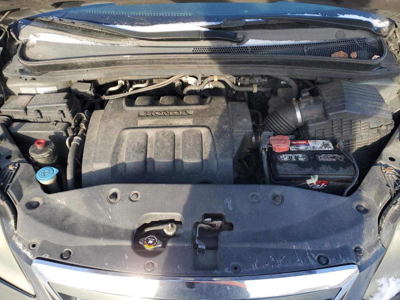 2007 Honda Odyssey VIN 5FNRL387X7B427991 Copart auction photo, rear end damage thumbnail 12