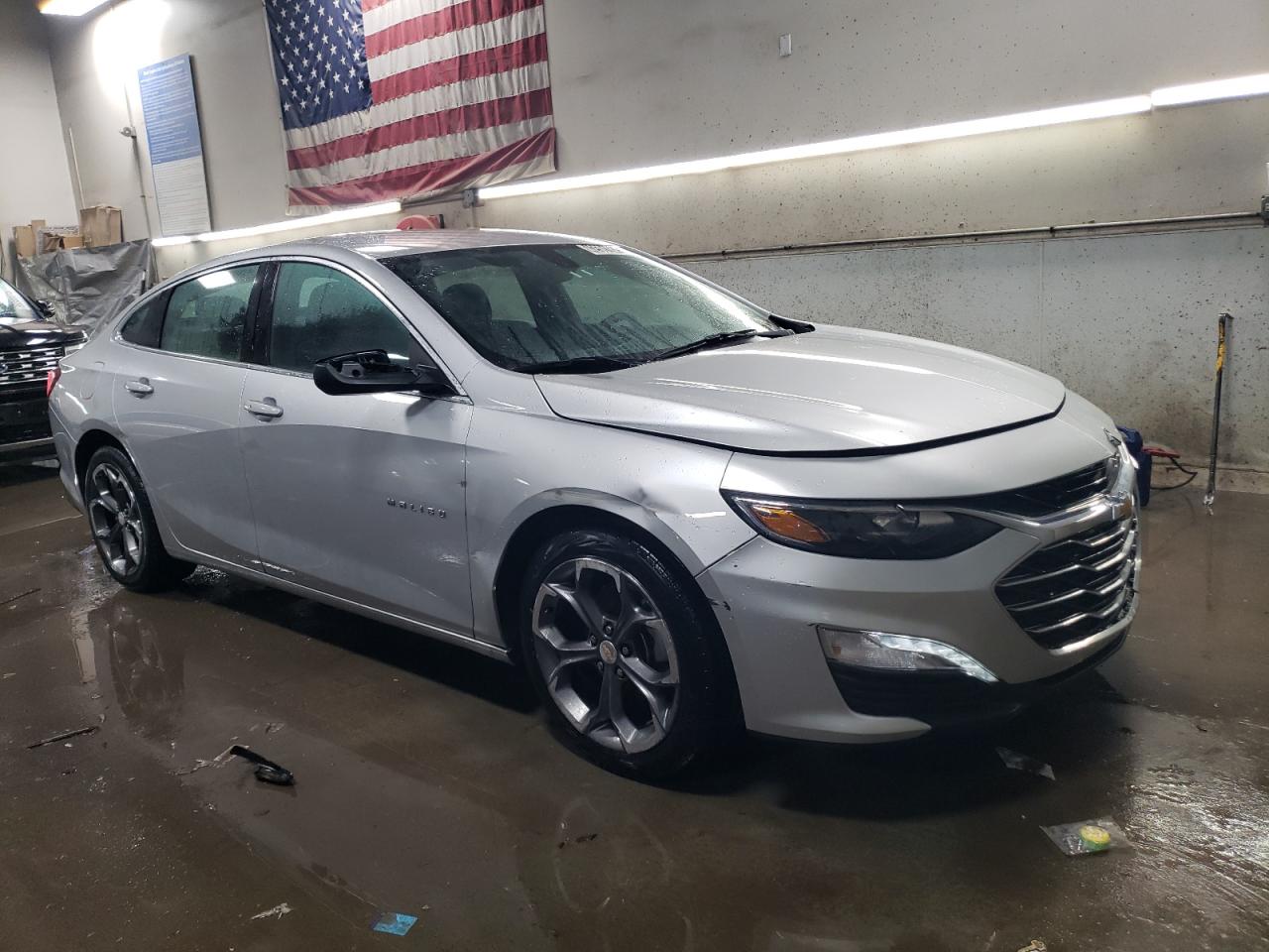 2022 Chevrolet Malibu VIN 1G1ZD5ST3NF119528 Copart auction photo, front end damage thumbnail 4