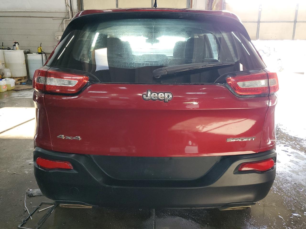 2017 Jeep Grand Cherokee VIN 1C4PJMAS0HW605681 Copart auction photo, front end damage thumbnail 6