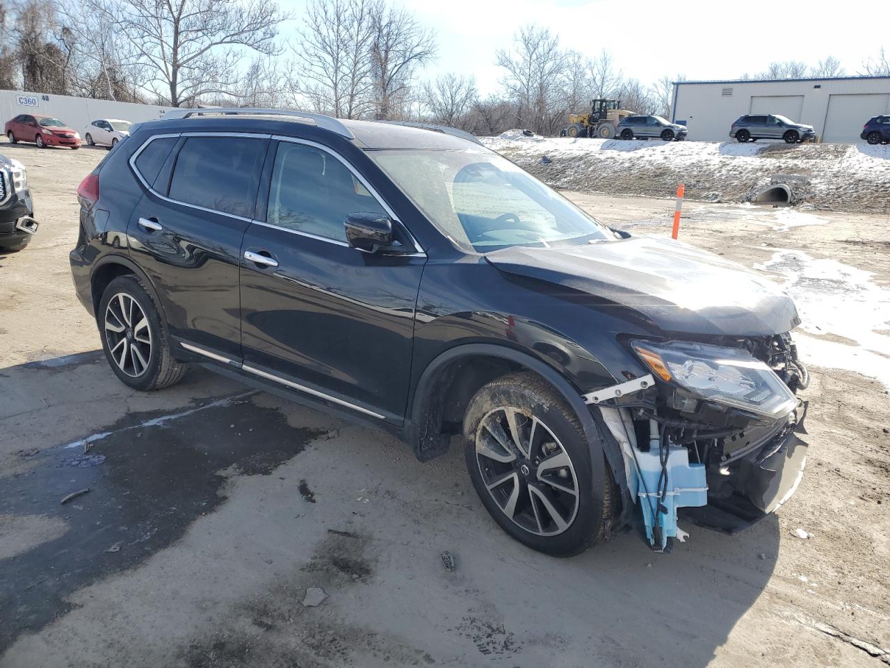 2019 Nissan Rogue VIN 5N1AT2MT1KC806292 Copart auction photo, front end damage thumbnail 4