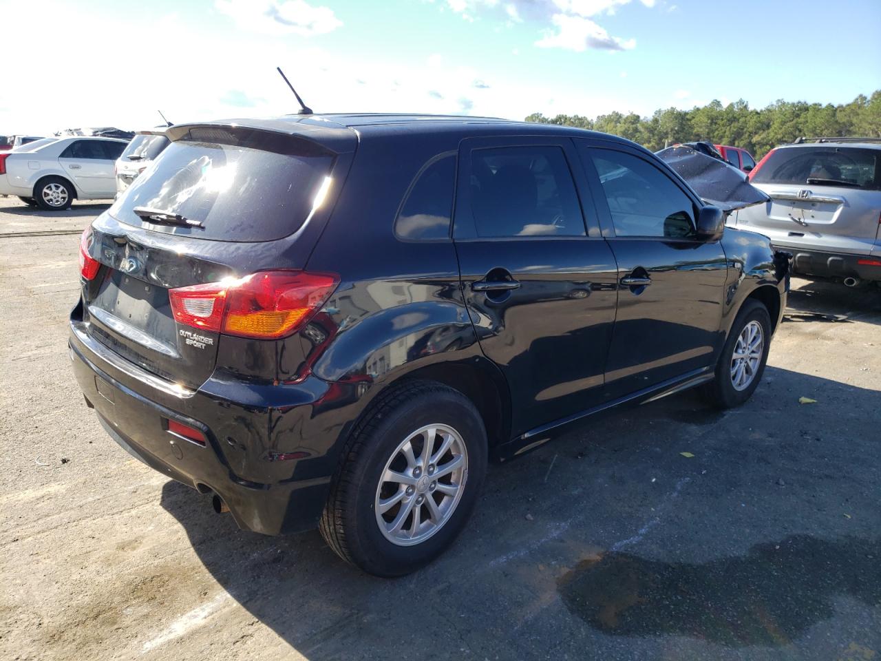 2012 Mitsubishi Outlander VIN JA4AP3AU0CZ011139 Copart auction photo, front end damage thumbnail 3