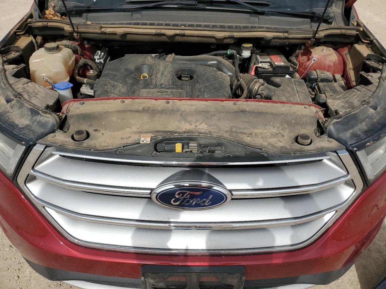2018 Ford Edge VIN 2FMPK4J90JBB02956 Copart auction photo, rear end / minor dent/scratches damage thumbnail 12