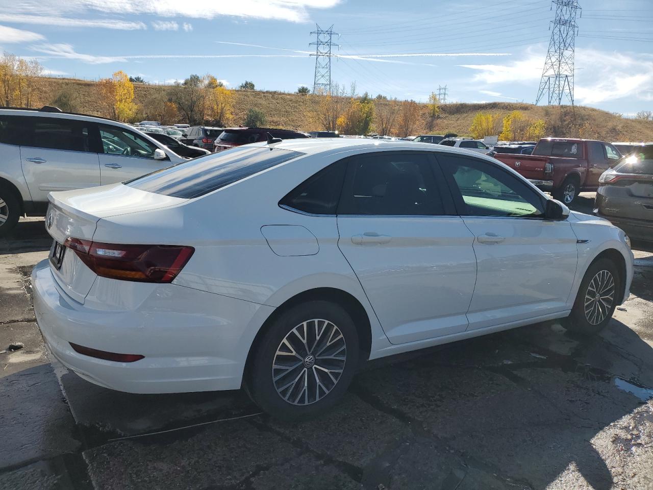 2019 Volkswagen Jetta VIN 3VWE57BU8KM081701 Copart auction photo, side / rear end damage thumbnail 3