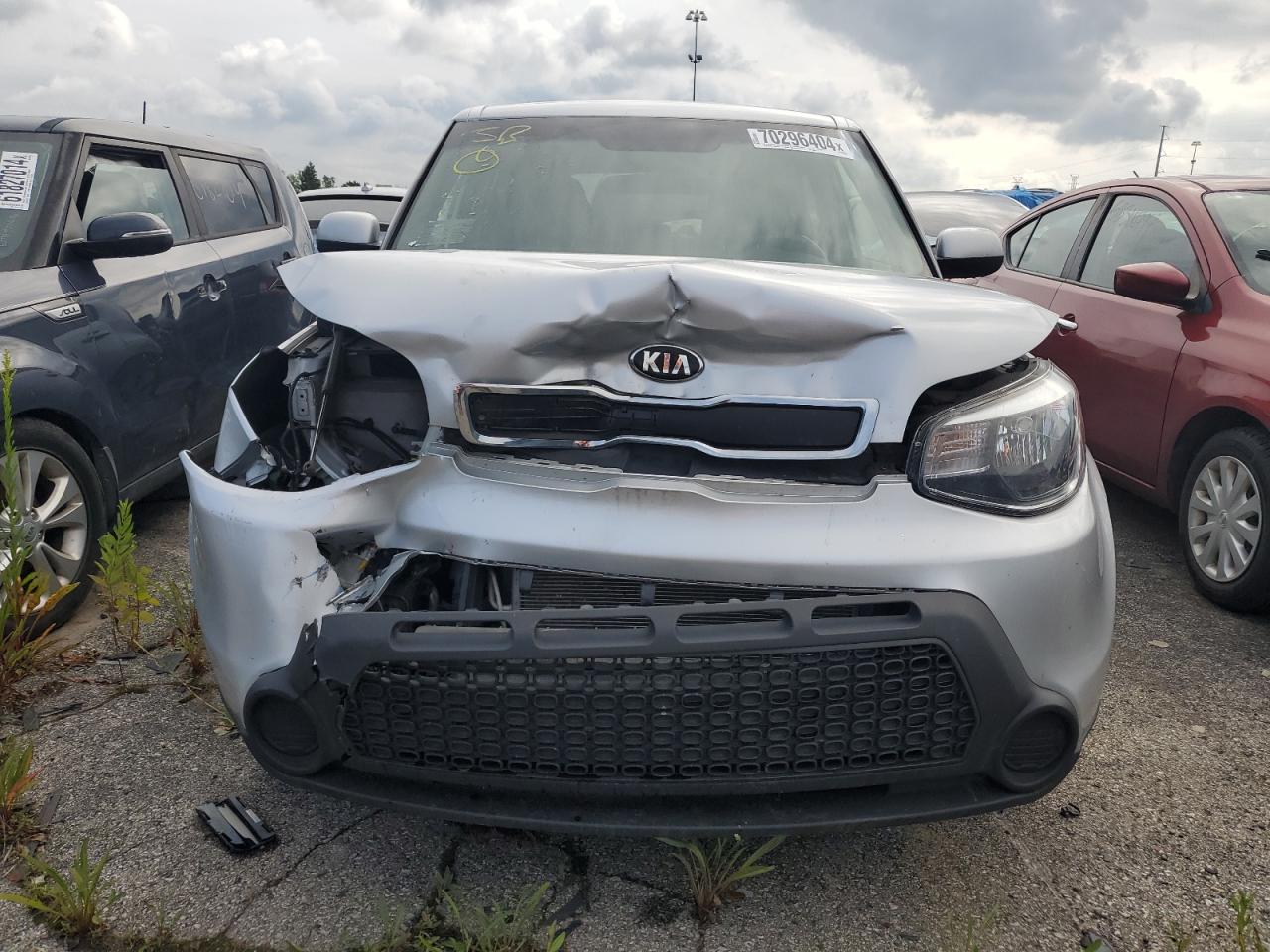 2016 KIA Soul VIN KNDJN2A29G7864550 Copart auction photo, front end / rear end damage thumbnail 5