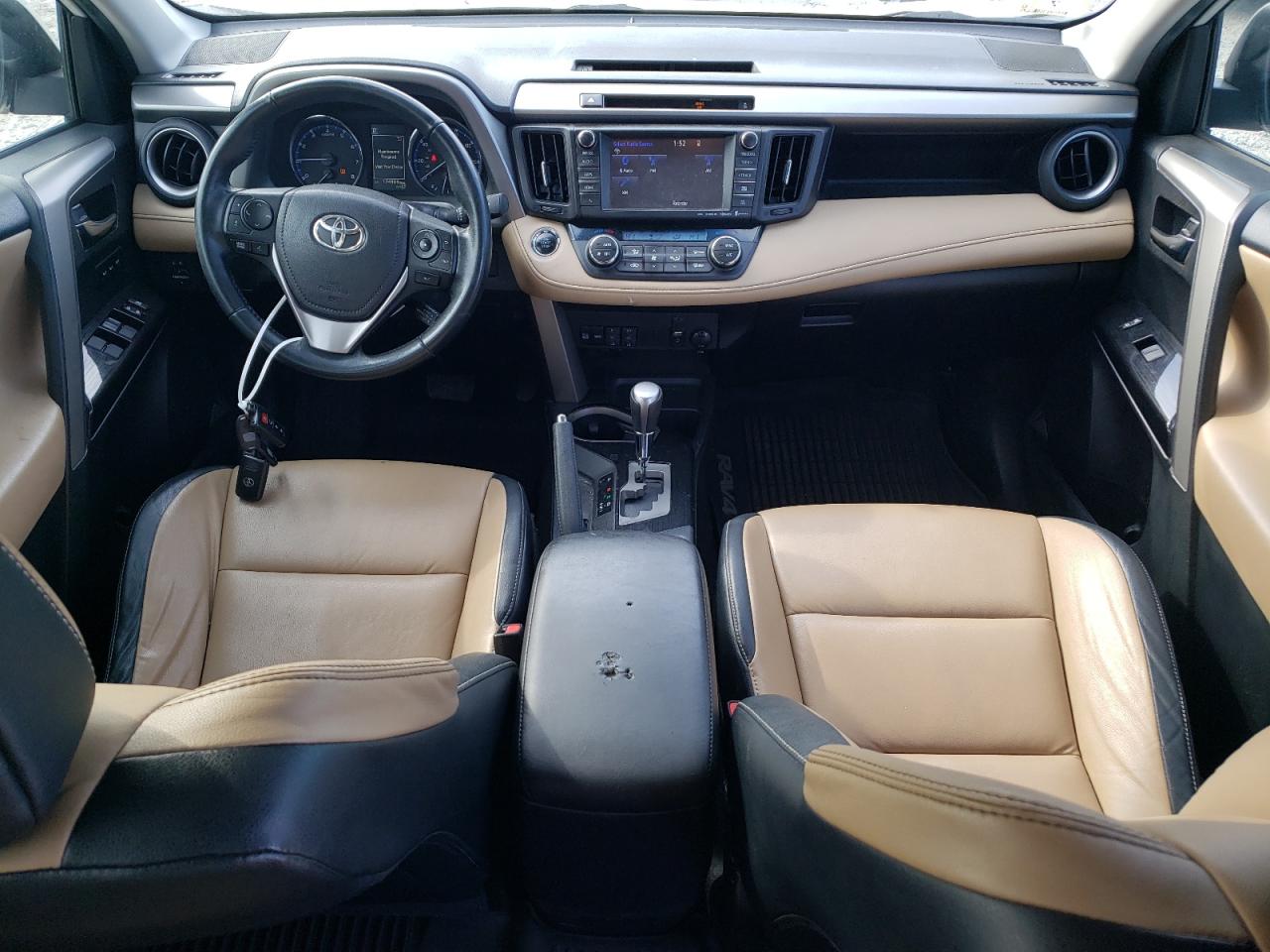 2016 Toyota RAV 4 VIN 2T3DFREV9GW495006 Copart auction photo, front end / rear end damage thumbnail 8
