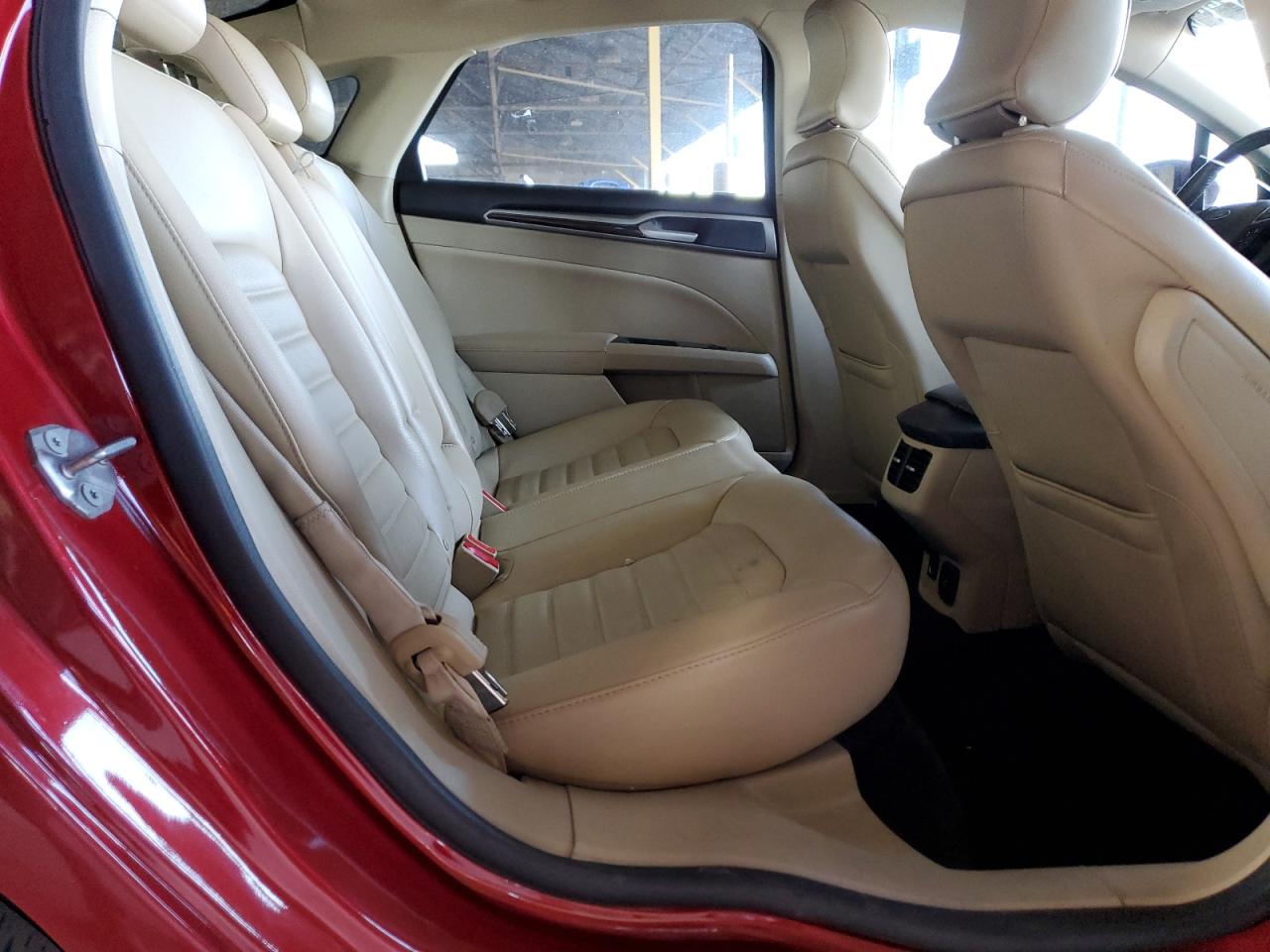 2016 Ford Fusion VIN 3FA6P0H98GR170549 Copart auction photo, front end / rear end damage thumbnail 10