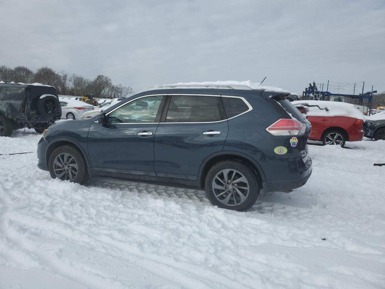 2016 Nissan Rogue VIN 5N1AT2MV4GC786077 Copart auction photo, front end damage thumbnail 2