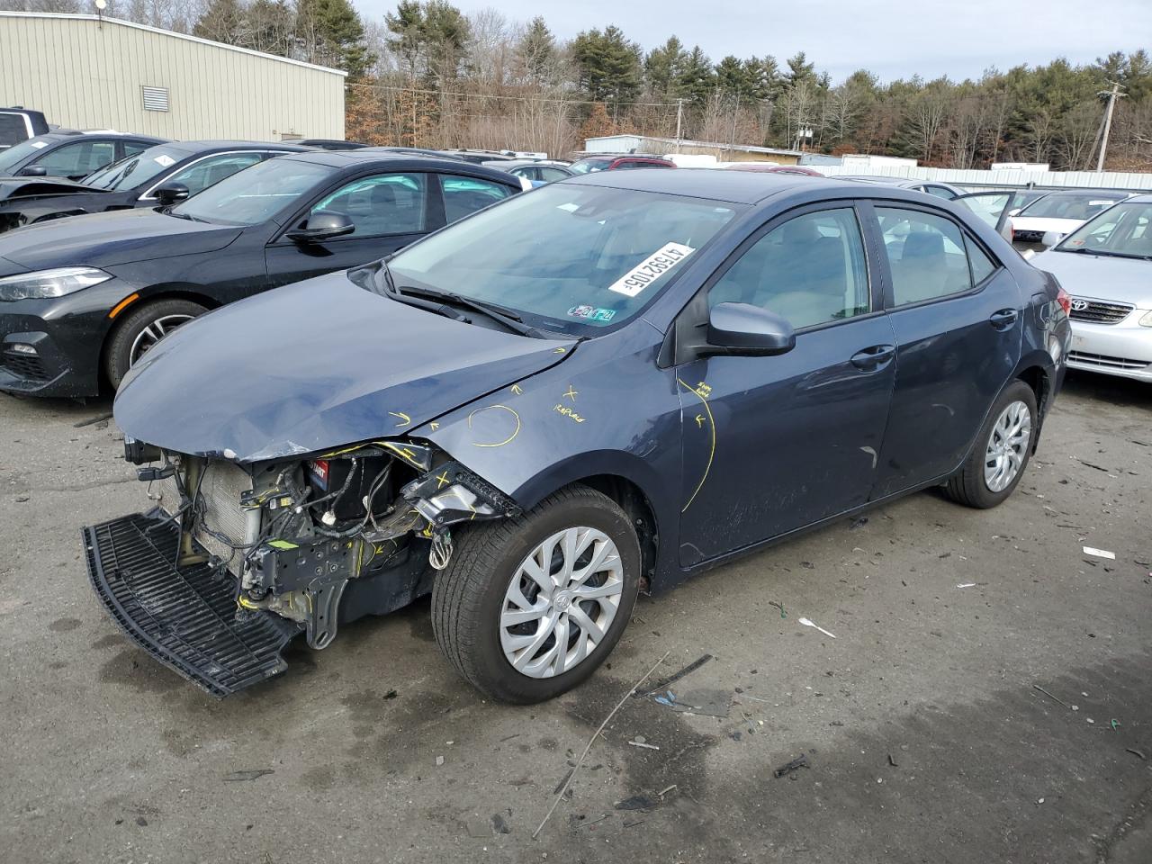 2017 Toyota Corolla VIN 2T1BURHEXHC825028