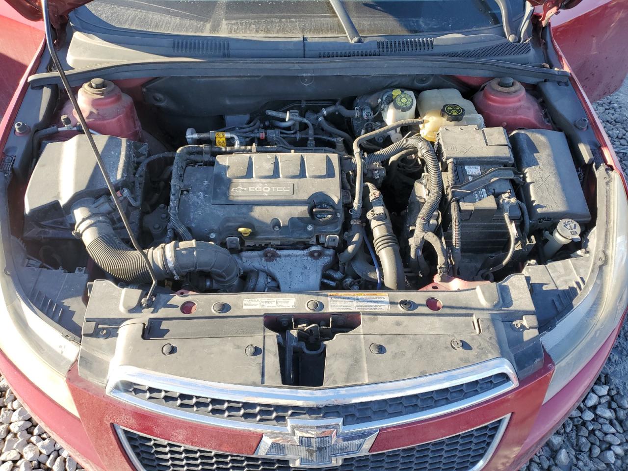 2014 Chevrolet Cruze VIN 1G1PC5SB2E7324513 Copart auction photo, side damage thumbnail 11