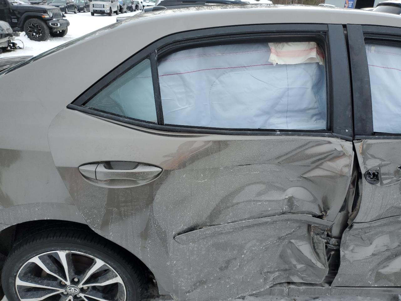2017 Toyota Corolla VIN 2T1BURHE0HC907804 Copart auction photo, side / undercarriage damage thumbnail 10