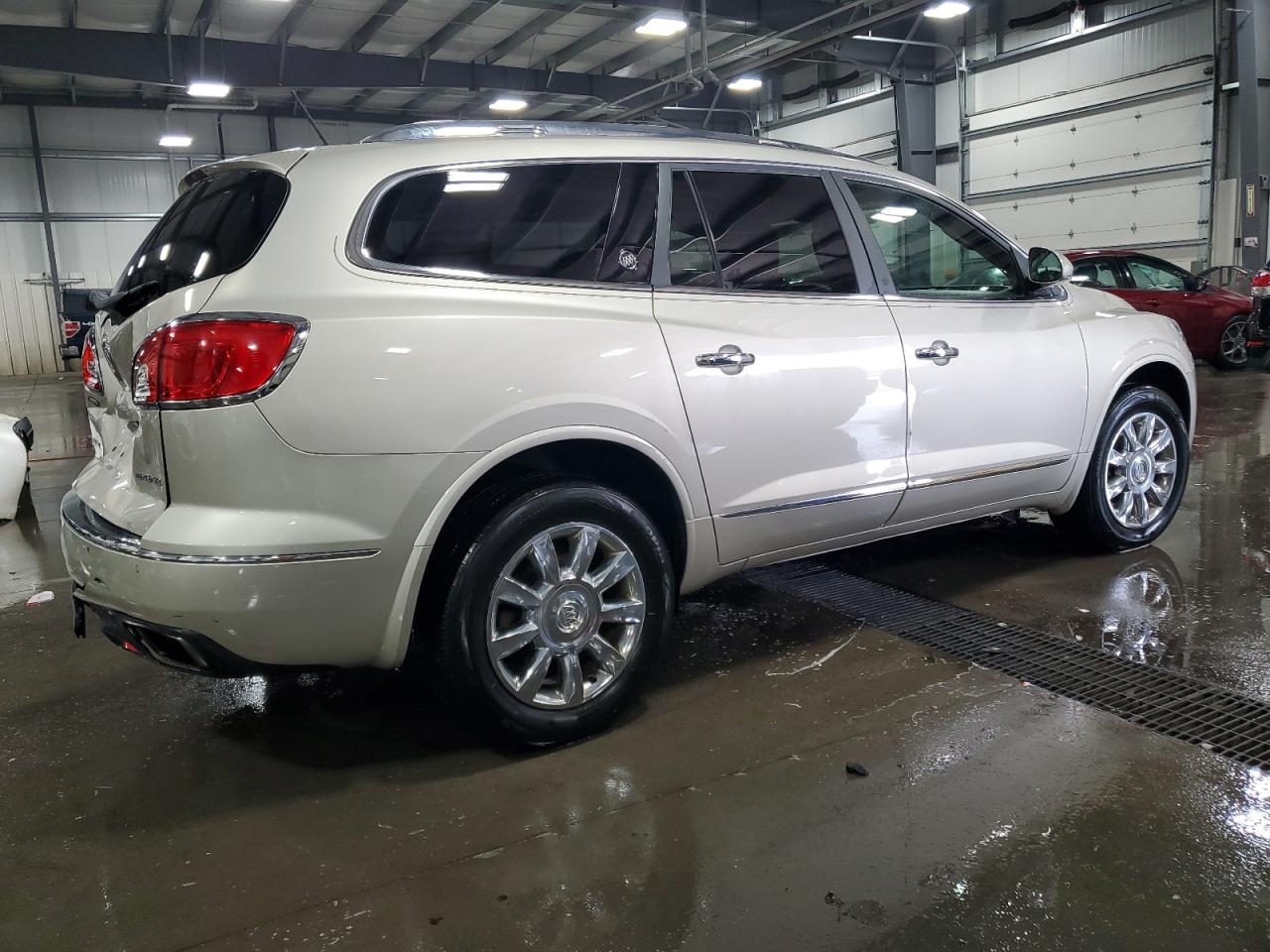 2014 Buick Enclave VIN 5GAKRBKD7EJ340744 Copart auction photo, rear end damage thumbnail 3