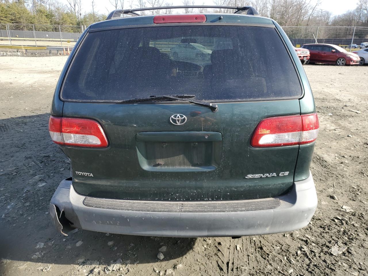 2003 Toyota Sienna VIN 4T3ZF19C63U541028 Copart auction photo, rear end / side damage thumbnail 6