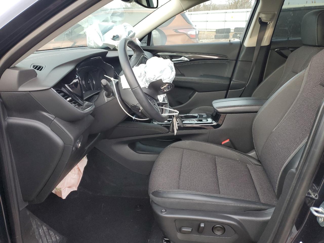 2021 Buick Envision VIN LRBAZLR4XMD071480 Copart auction photo, front end damage thumbnail 7