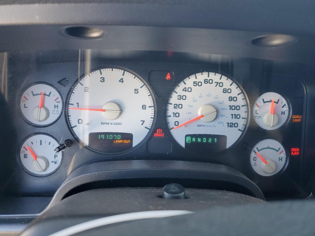 2004 Dodge RAM VIN 1D3KU28D54J182284 Copart auction photo, all over damage thumbnail 9