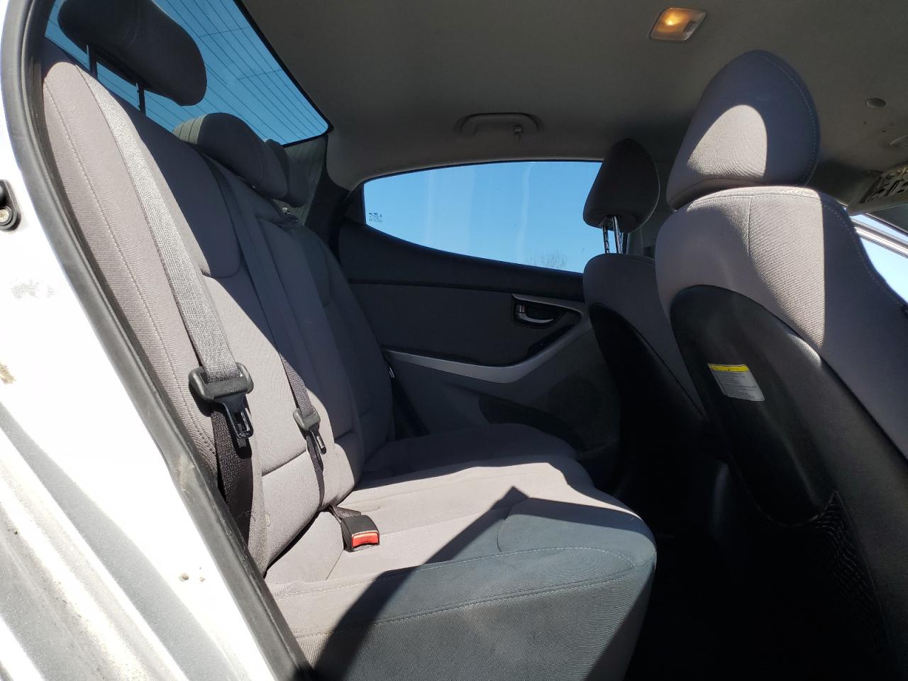 2014 Hyundai Elantra VIN KMHDH4AE8EU165107 Copart auction photo, front end damage thumbnail 10