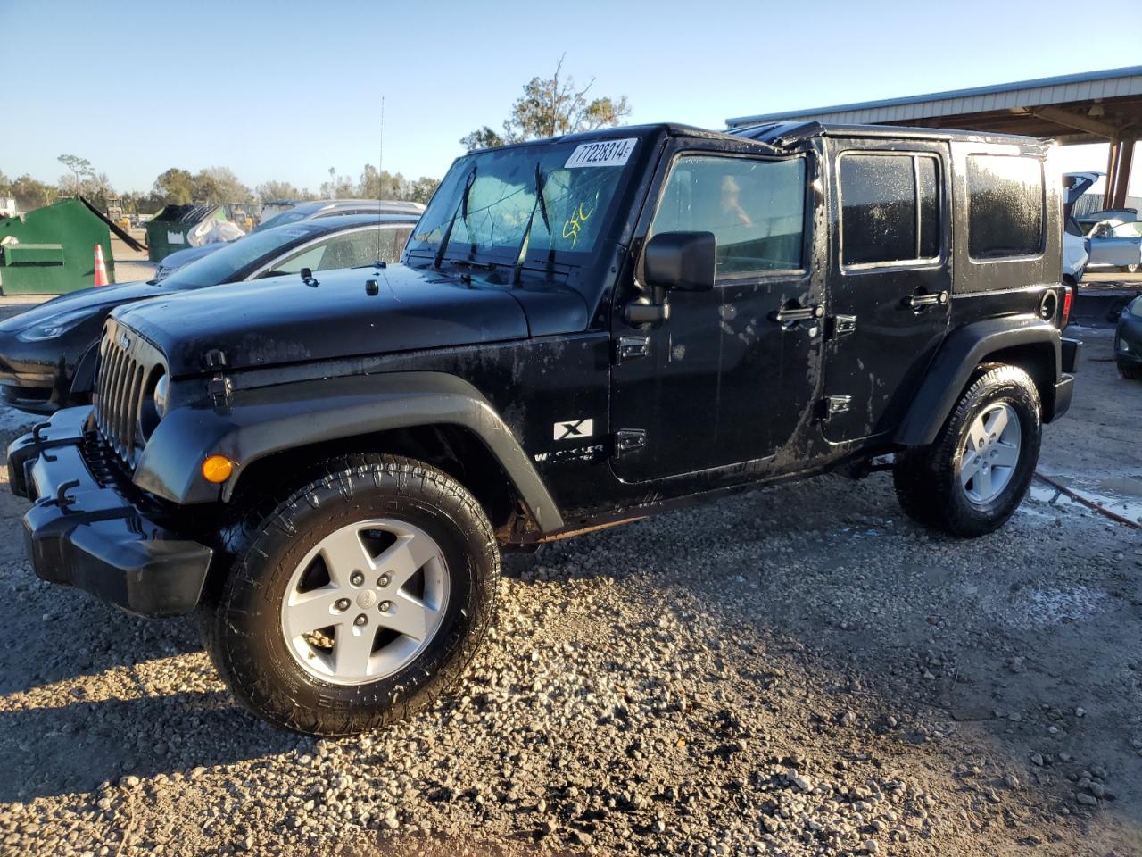 2008 Jeep Wrangler VIN 1J4GB39108L595412