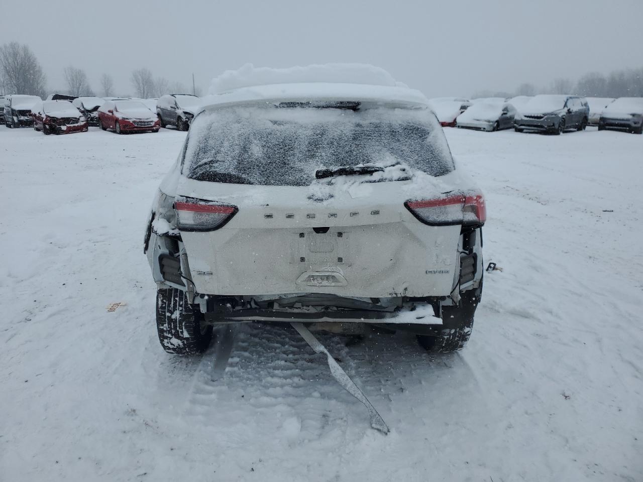 2020 Ford Escape VIN 1FMCU9G66LUC69709 Copart auction photo, rear end damage thumbnail 6