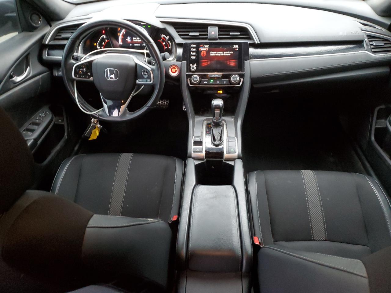 2021 Honda Civic VIN 19XFC2F83ME200958 Copart auction photo, rear end damage thumbnail 8