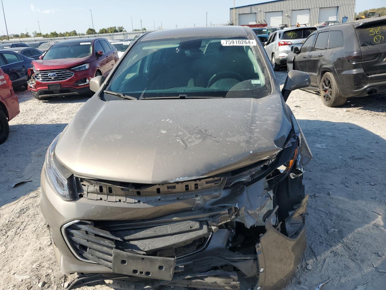 2021 Chevrolet Trax VIN KL7CJKSB1MB314025 Copart auction photo, front end damage thumbnail 5
