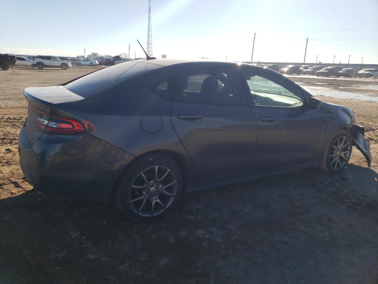 2015 Dodge Dart VIN 1C3CDFBB9FD119156 Copart auction photo, all over damage thumbnail 3