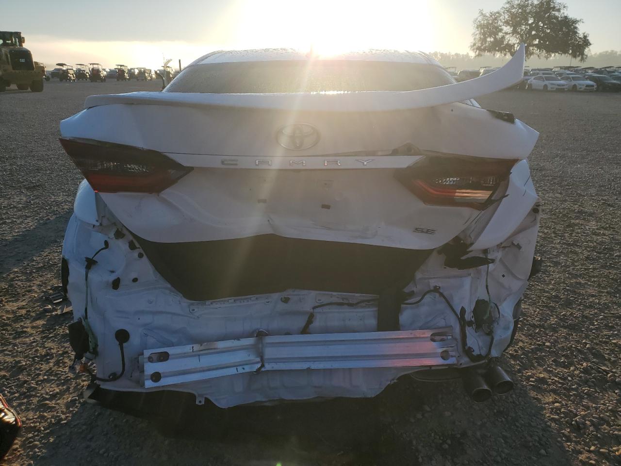 2024 Toyota Camry VIN 4T1T11AK5RU842706 Copart auction photo, rear end / front end damage thumbnail 6
