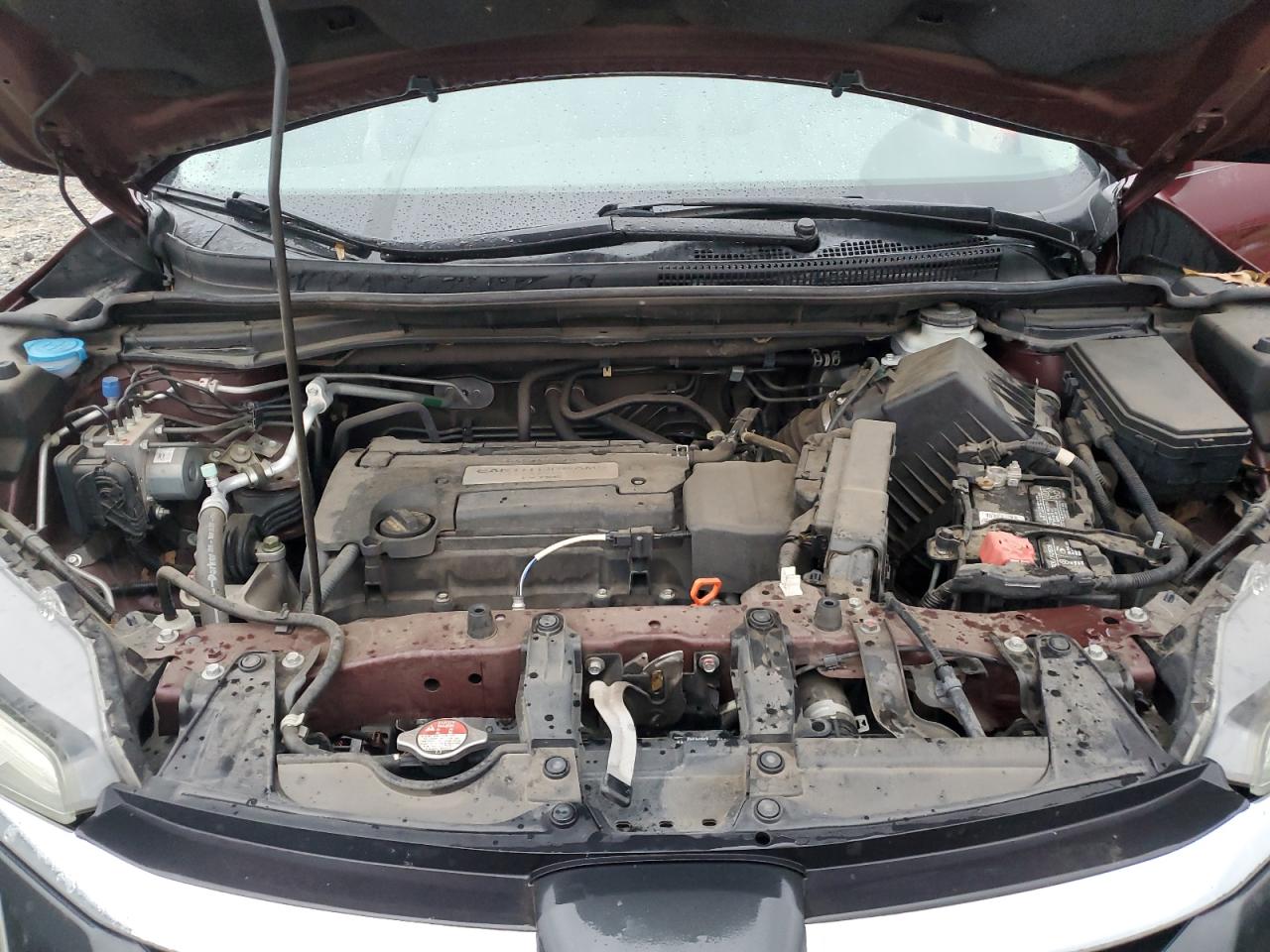 2015 Honda CR-V VIN 2HKRM3H76FH547607 Copart auction photo, side / rear end damage thumbnail 12