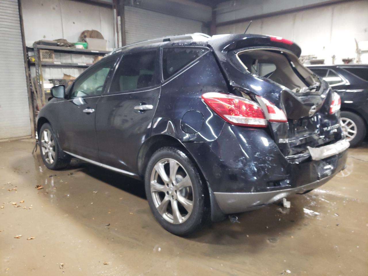 2012 Nissan Murano VIN JN8AZ1MW7CW204167 Copart auction photo, front end / rear end damage thumbnail 2