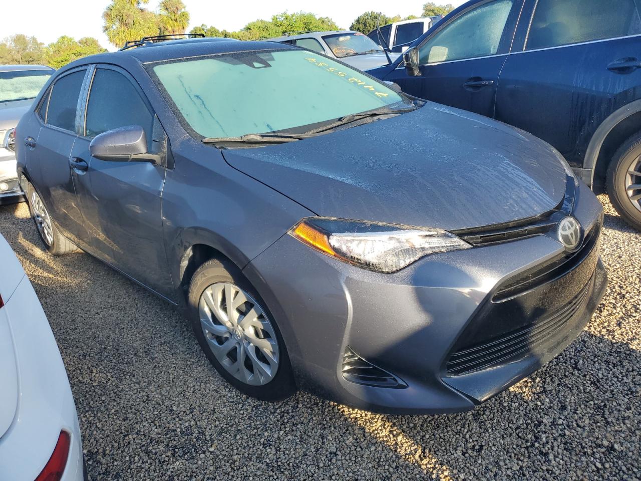 2017 Toyota Corolla VIN 5YFBURHE7HP641939 Copart auction photo, water/flood damage thumbnail 4