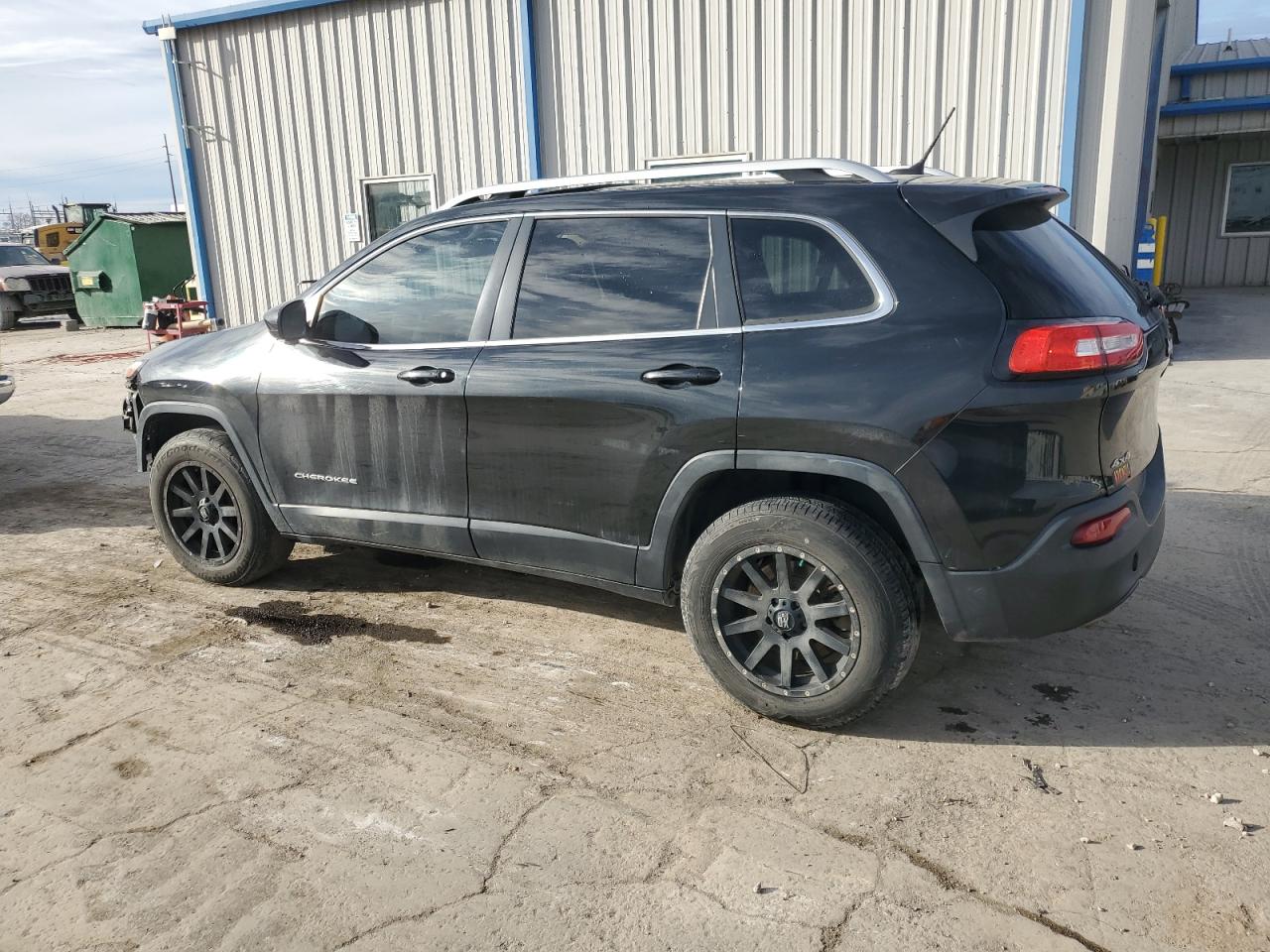 2014 Jeep Grand Cherokee VIN 1C4PJMCS1EW198415 Copart auction photo, front end / side damage thumbnail 2