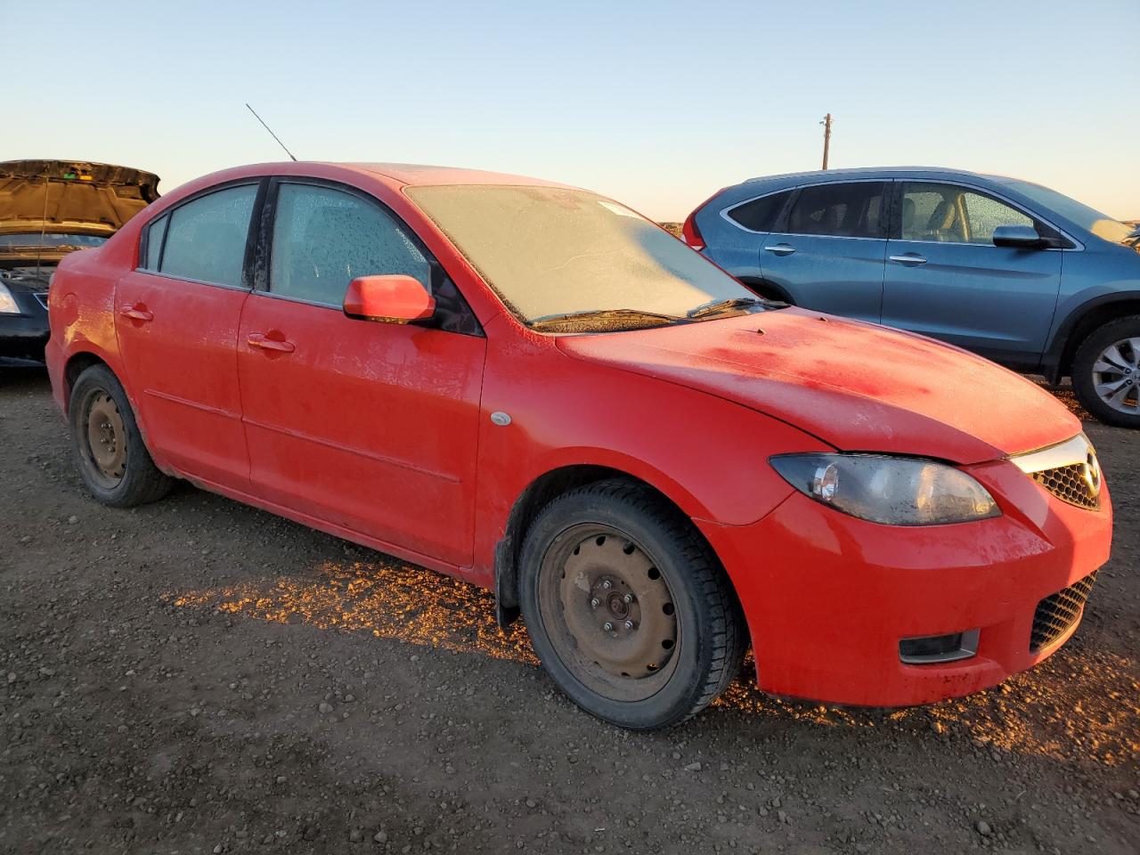 2008 Mazda 3 VIN JM1BK32F481877652 Copart auction photo, mechanical / minor dent/scratches damage thumbnail 4