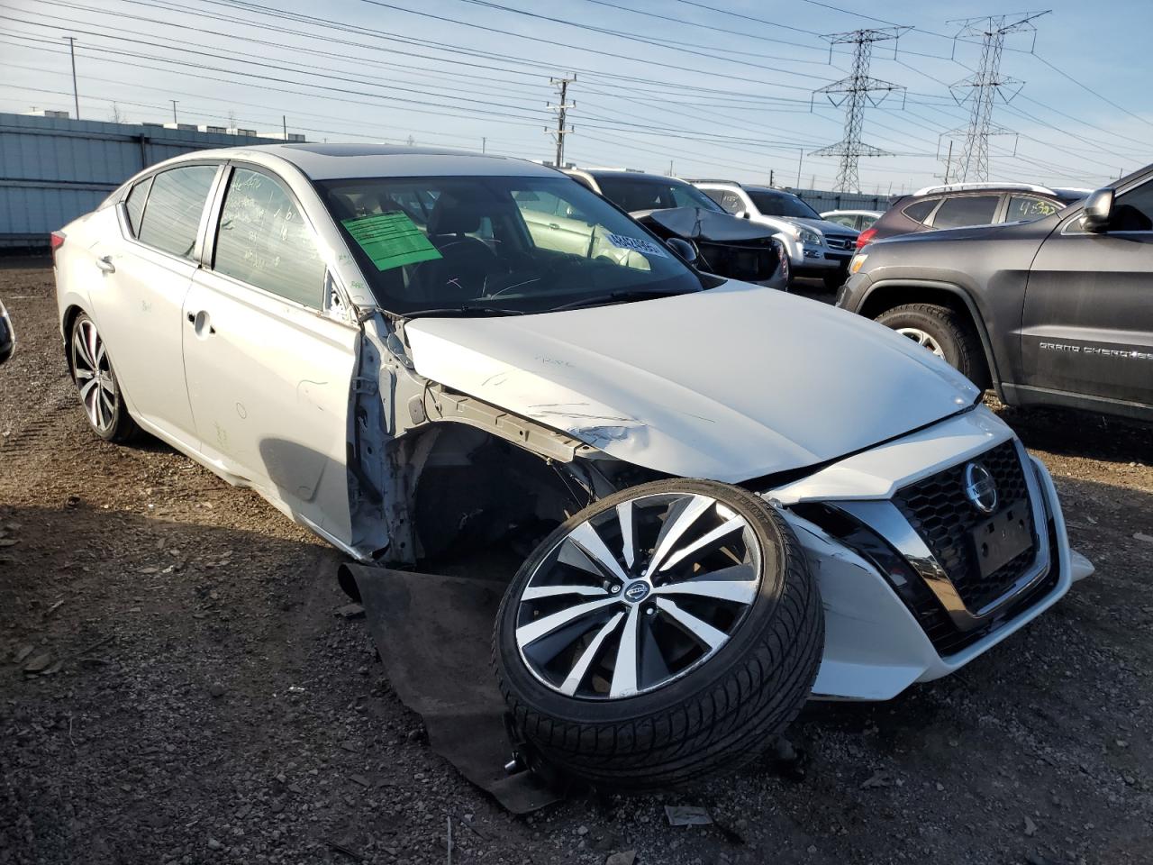 2019 Nissan Altima VIN 1N4BL4CV8KN320094 Copart auction photo, front end / undercarriage damage thumbnail 4