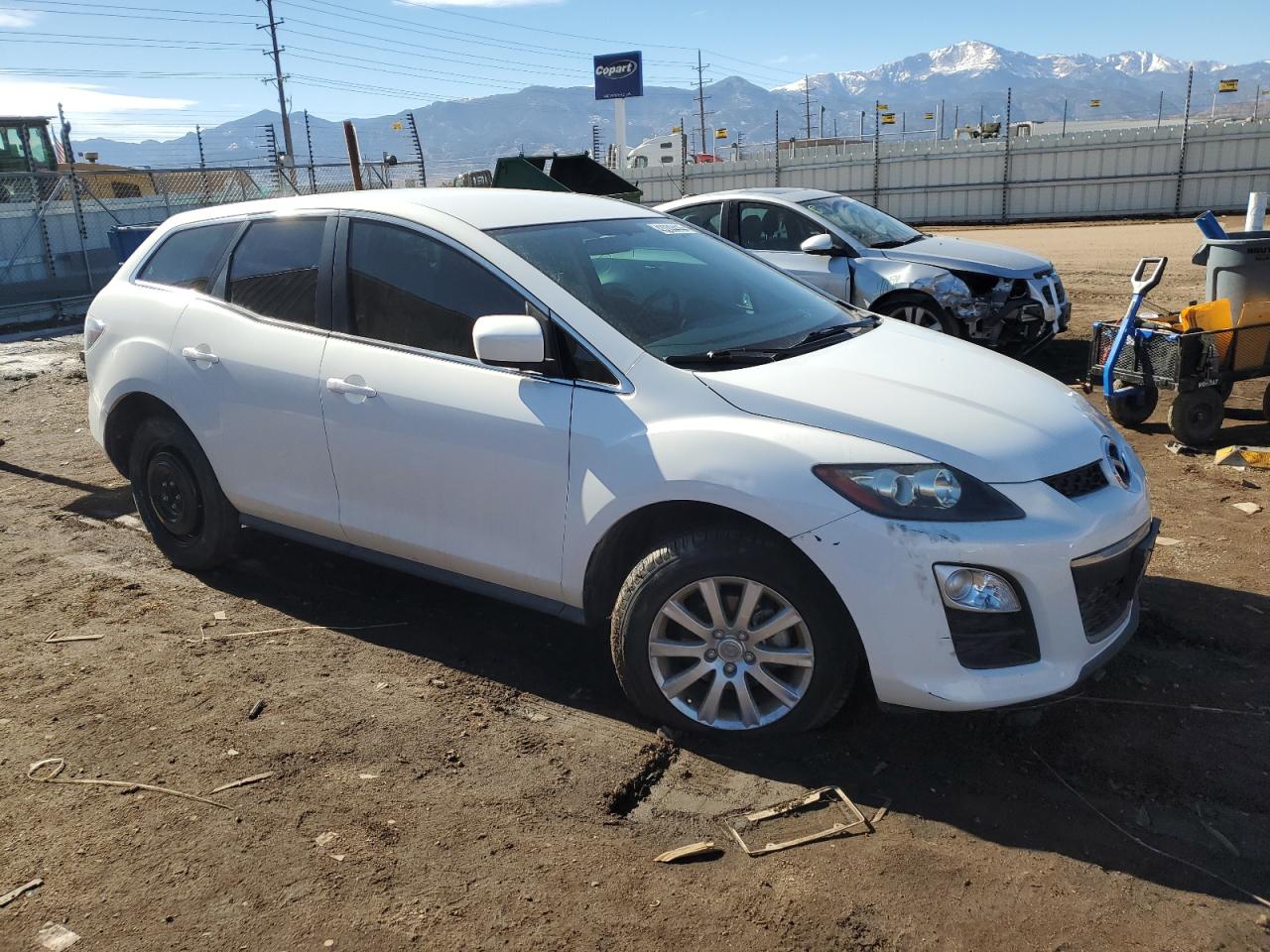 2012 Mazda CX-7 VIN JM3ER2B51C0416067 Copart auction photo, front end damage thumbnail 4