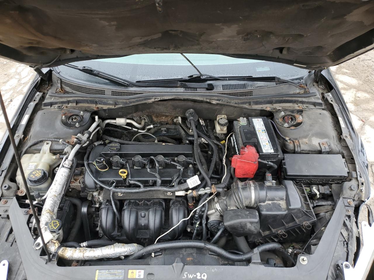 2010 Ford Fusion VIN 3FAHP0GA4AR430151 Copart auction photo, front end / side damage thumbnail 12