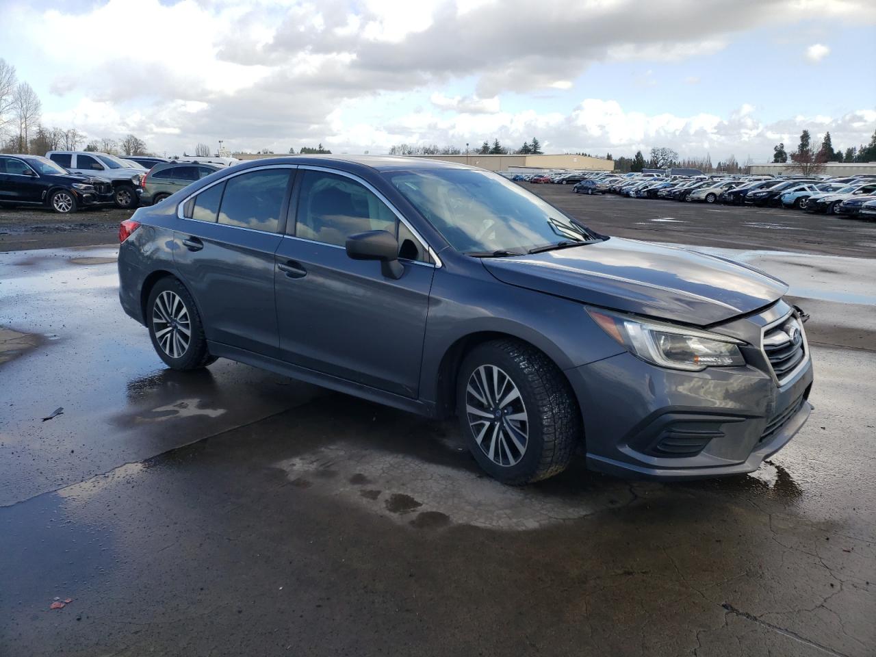 2018 Subaru Legacy VIN 4S3BNAB67J3028010 Copart auction photo, front end / undercarriage damage thumbnail 4