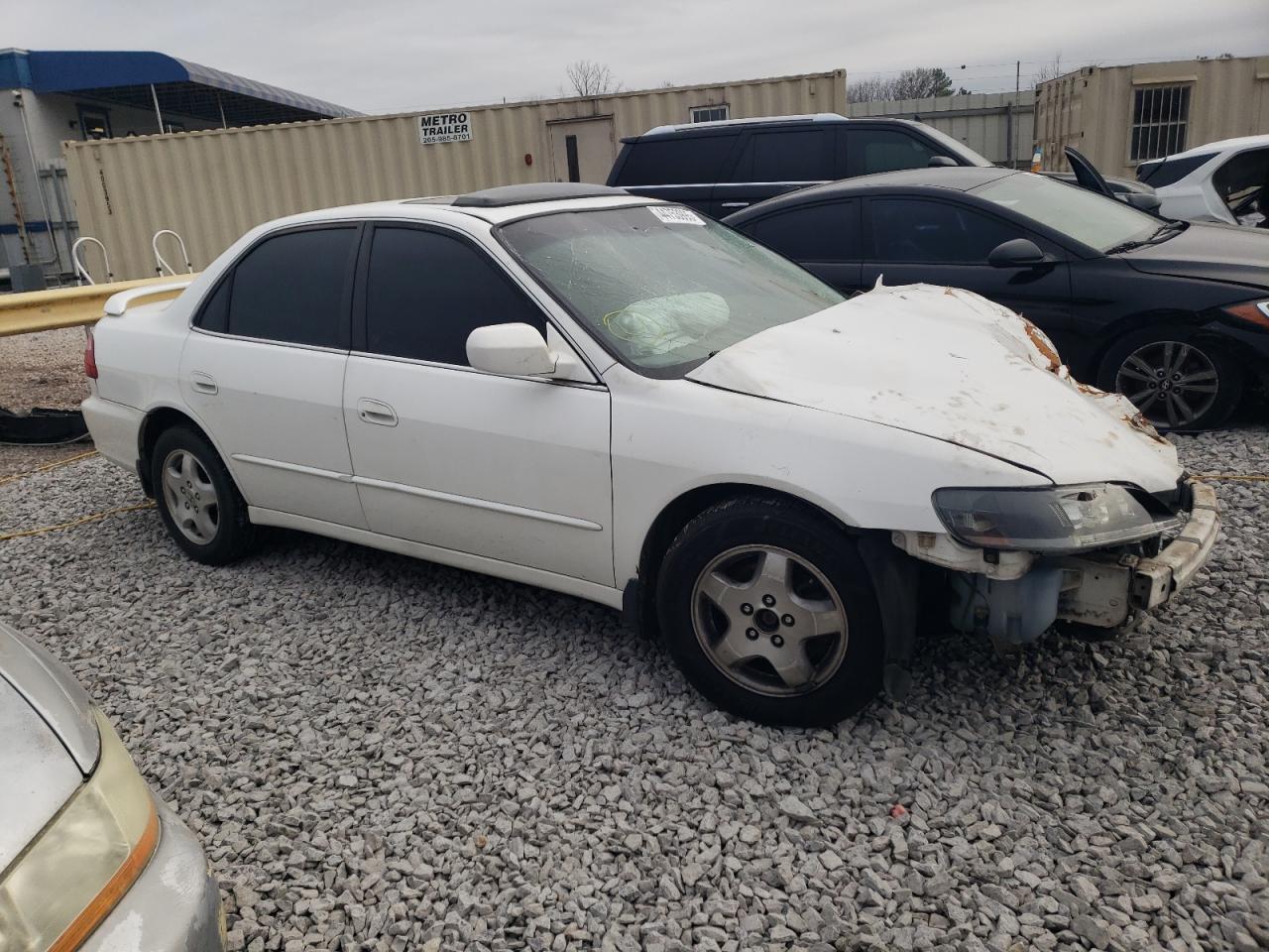 1999 Honda Accord VIN 1HGCG1655XA051761 Copart auction photo, front end damage thumbnail 4