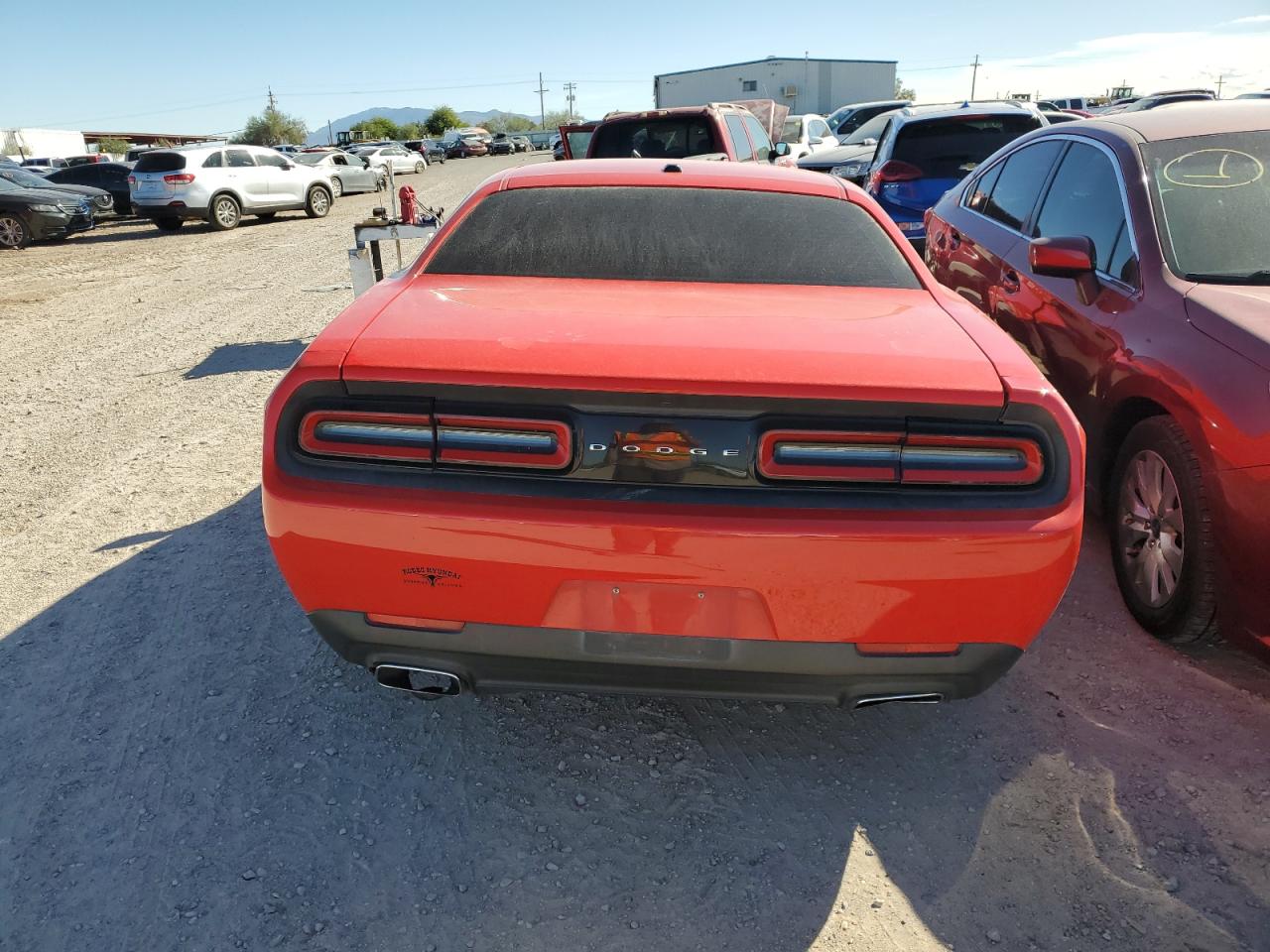 2015 Dodge Challenger VIN 2C3CDZAGXFH816398 Copart auction photo, side / undercarriage damage thumbnail 6