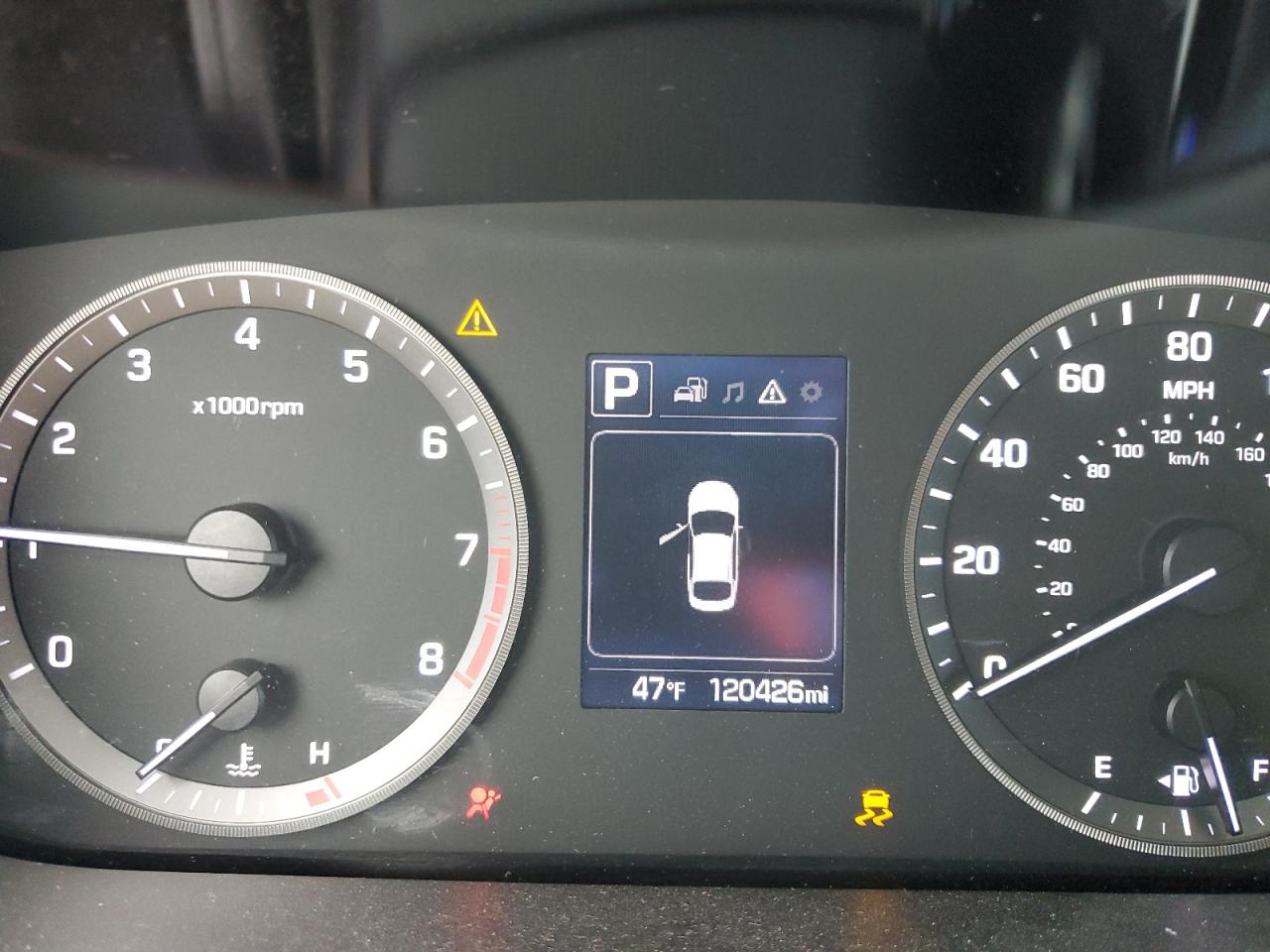 2016 Hyundai Sonata VIN 5NPE24AF8GH305639 Copart auction photo, all over damage thumbnail 9