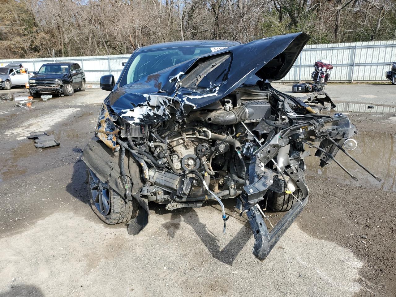 2018 Dodge Durango VIN 1C4RDHDG4JC455886 Copart auction photo, front end / minor dent/scratches damage thumbnail 5