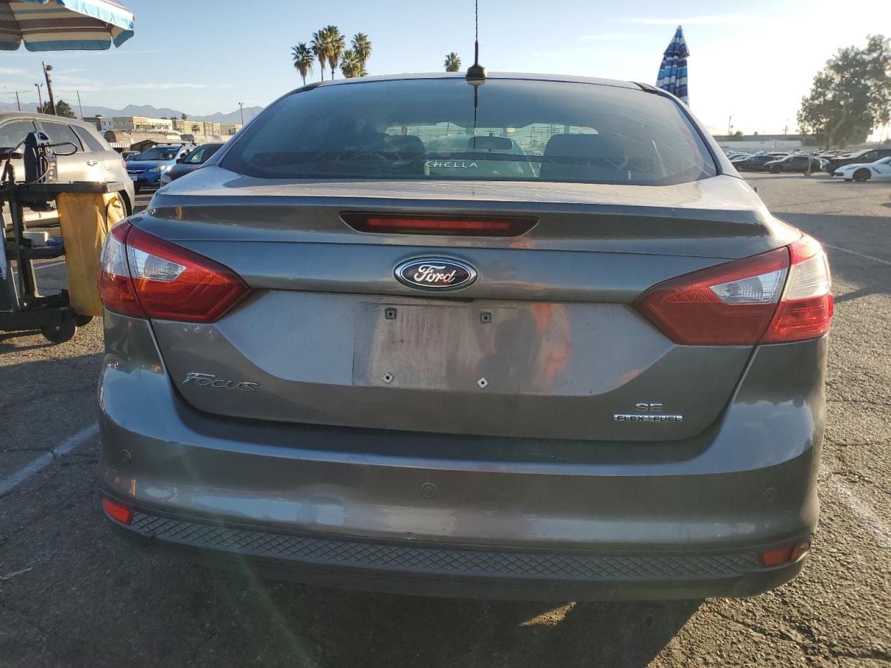 2013 Ford Focus VIN 1FADP3F2XDL277028 Copart auction photo, front end / minor dent/scratches damage thumbnail 6