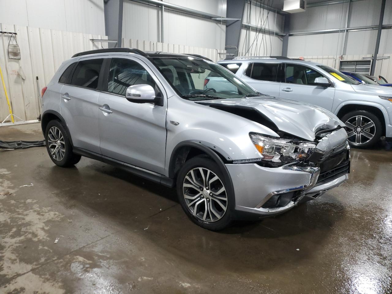 2016 Mitsubishi Outlander VIN JA4AR4AW3GZ049066 Copart auction photo, front end damage thumbnail 4